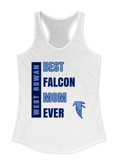 West Rowan Falcons Best Falcon Mom Women's Tank Top