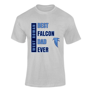 West Rowan Falcons Best Falcon Dad Men's Premium SS T-Shirt