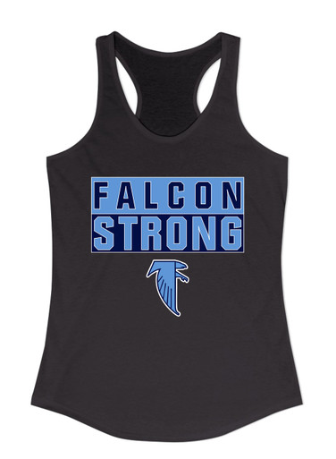 West Rowan Falcons Strong #1 Women's Tank Top