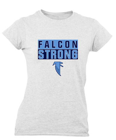 West Rowan Falcons Strong #1 Women's SS T-Shirt