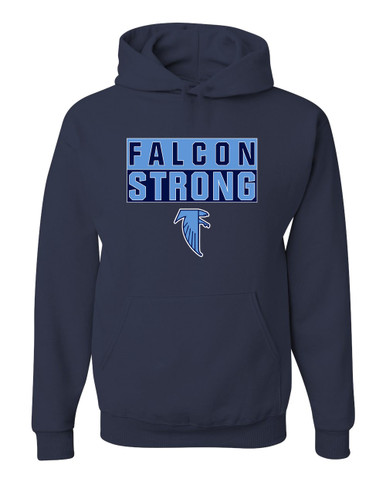 West Rowan Falcons Strong #1 Men's Premium Hoodie