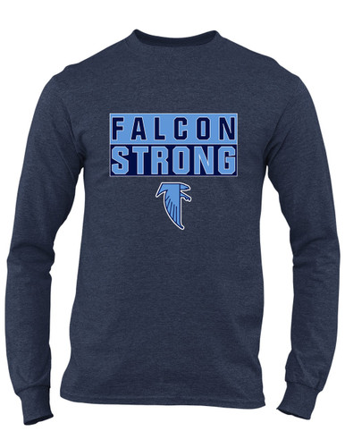West Rowan Falcons Strong #1 Men's Premium LS T-Shirt