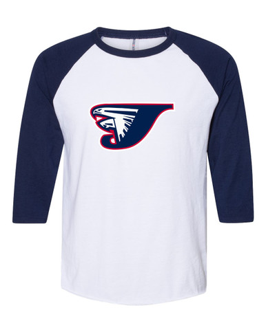 Jordan Falcons Mascot #1 Women's Baseball T-Shirt