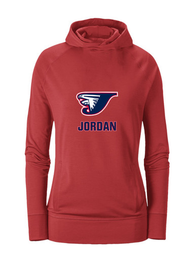 Jordan Falcons Mascot #2 Women's Hoodie