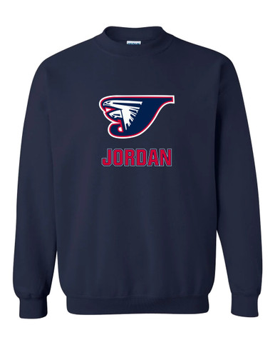 Jordan Falcons Mascot #2 Men's Sweatshirt