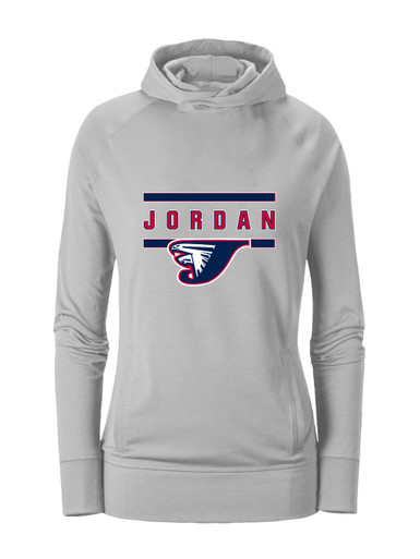 Jordan Falcons Mascot #4 Women's Hoodie