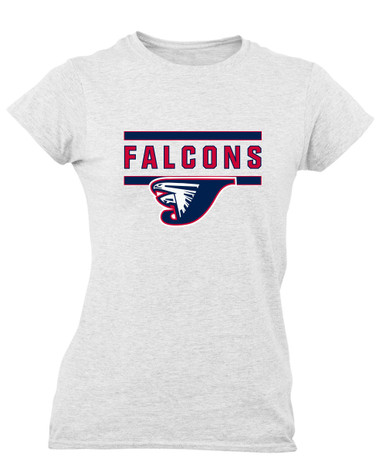 Jordan Falcons Mascot #5 Women's Premium SS T-Shirt