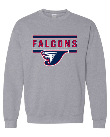 Jordan Falcons Mascot #5 Men's Sweatshirt