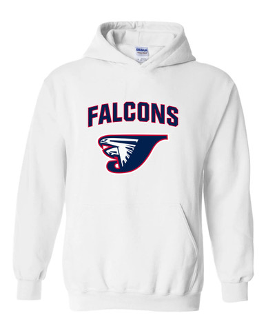 Jordan Falcons Mascot #6 Men's Hoodie