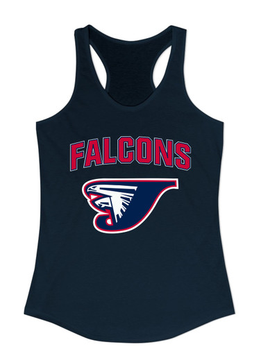 Jordan Falcons Mascot #6 Women's Tank Top