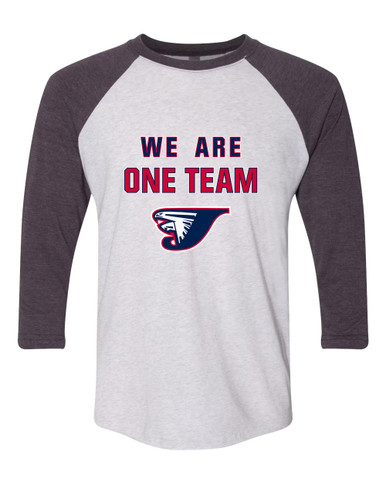 Jordan Falcons We Are One Team Women's Baseball T-Shirt