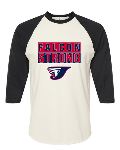 Jordan Falcons Strong #1 Women's Baseball T-Shirt