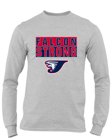 Jordan Falcons Strong #1 Men's LS T-Shirt