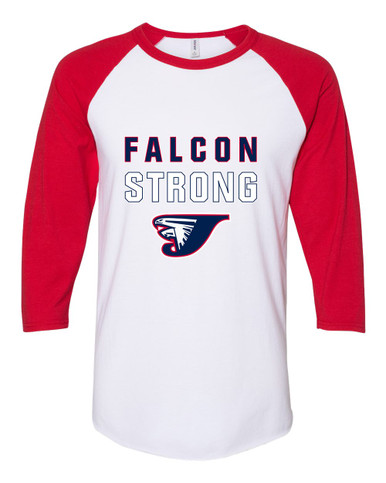 Jordan Falcons Strong #2 Women's Baseball T-Shirt