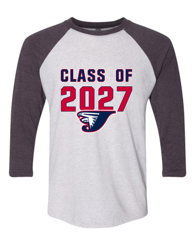 Jordan Falcons Class of 2027 Men's Baseball T-Shirt