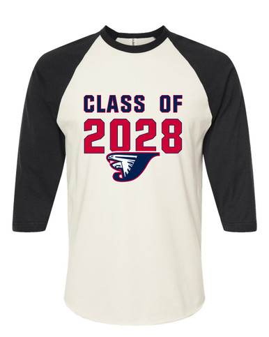 Jordan Falcons Class of 2028 Women's Baseball T-Shirt