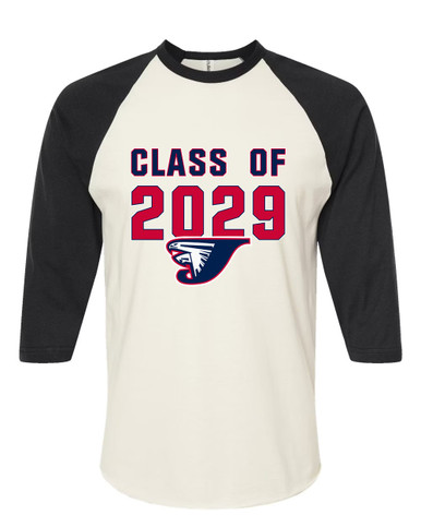 Jordan Falcons Class of 2029 Men's Baseball T-Shirt