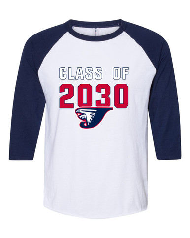 Jordan Falcons Class of 2030 Men's Baseball T-Shirt