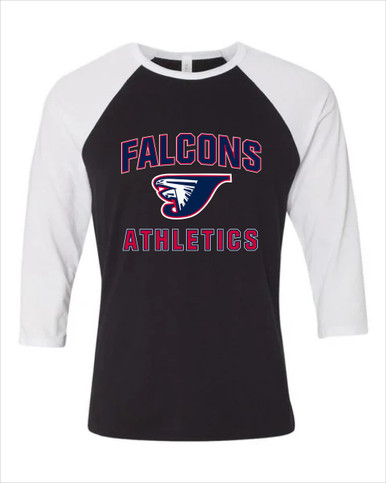 Jordan Falcons Athletics Women's Baseball T-Shirt