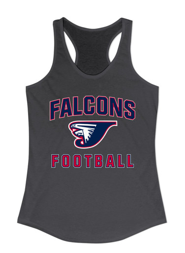Jordan Falcons Football #1 Women's Tank Top