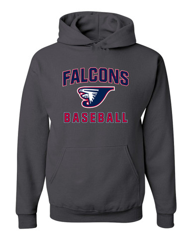 Jordan Falcons Baseball #1 Men's Premium Hoodie