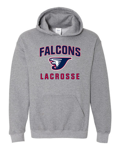 Jordan Falcons Lacrosse Men's Hoodie