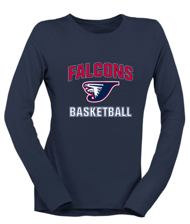 Jordan Falcons Basketball #1 Women's LS T-Shirt