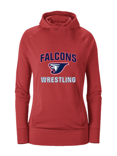 Jordan Falcons Wrestling Women's Hoodie