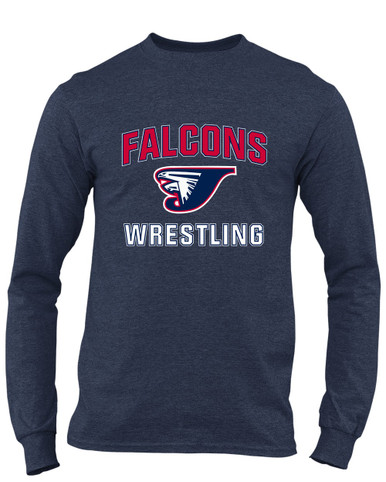 Jordan Falcons Wrestling Men's Premium LS T-Shirt