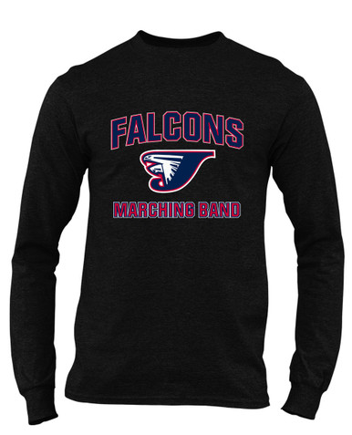 Jordan Falcons Marching Band Men's LS T-Shirt