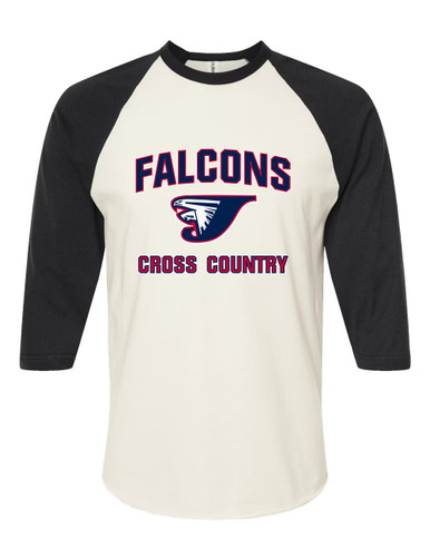 Jordan Falcons Cross Country Women's Baseball T-Shirt