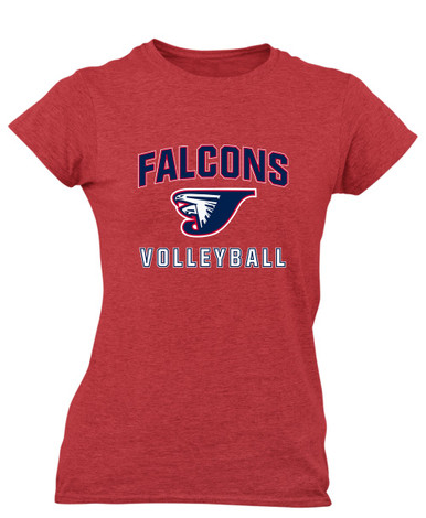 Jordan Falcons Volleyball Women's SS T-Shirt