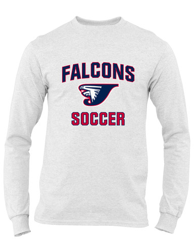 Jordan Falcons Soccer #1 Men's LS T-Shirt
