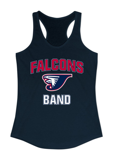 Jordan Falcons Band # 1 Women's Tank Top