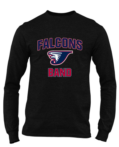 Jordan Falcons Band # 1 Men's LS T-Shirt