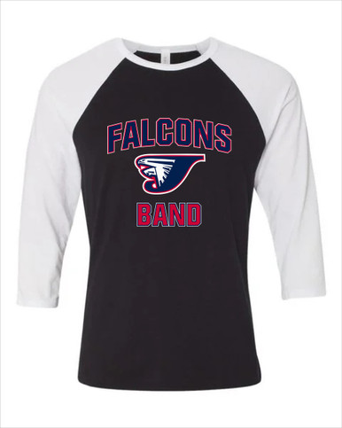 Jordan Falcons Band # 1 Men's Baseball T-Shirt