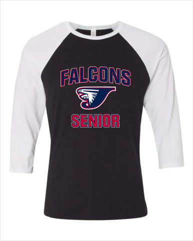 Jordan Falcons Senior #1 Women's Baseball T-Shirt
