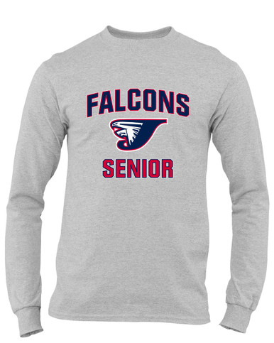 Jordan Falcons Senior #1 Men's LS T-Shirt