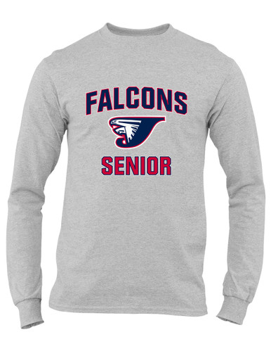 Jordan Falcons Senior #1 Men's Premium LS T-Shirt