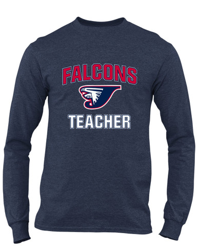 Jordan Falcons Teacher Men's LS T-Shirt