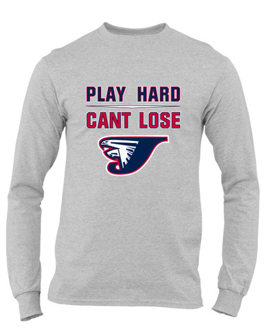 Jordan Falcons Play Hard, Can't Lose Men's Premium LS T-Shirt