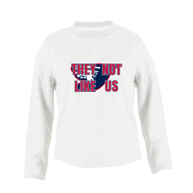 Jordan Falcons They Not Like Us #2 Women's Sweatshirt