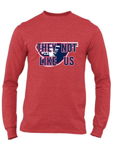 Jordan Falcons They Not Like Us #2 Men's LS T-Shirt