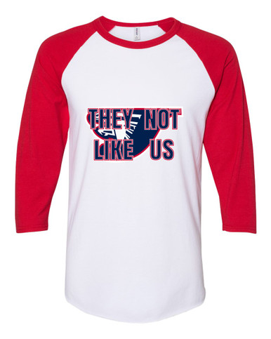 Jordan Falcons They Not Like Us #2 Men's Baseball T-Shirt