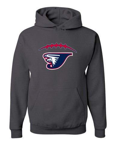 Jordan Falcons Football #2 Men's Premium Hoodie