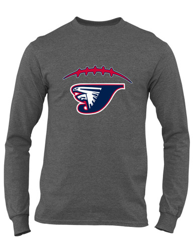 Jordan Falcons Football #2 Men's LS T-Shirt