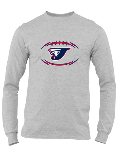 Jordan Falcons Football #3 Men's LS T-Shirt