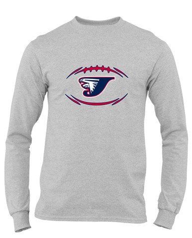 Jordan Falcons Football #3 Men's Premium LS T-Shirt