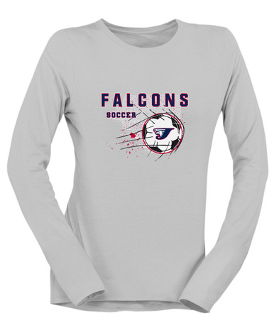 Jordan Falcons Soccer #2 Women's LS T-Shirt