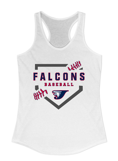 Jordan Falcons Baseball #2 Women's Tank Top